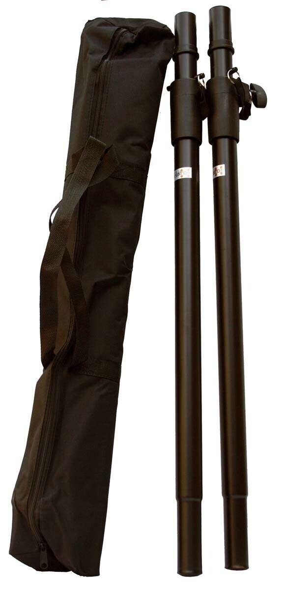 E-Lektron Adjust Speaker Stand Poles for Subwoofer Satellite PA System carry bag - active PA subwoofer available at...