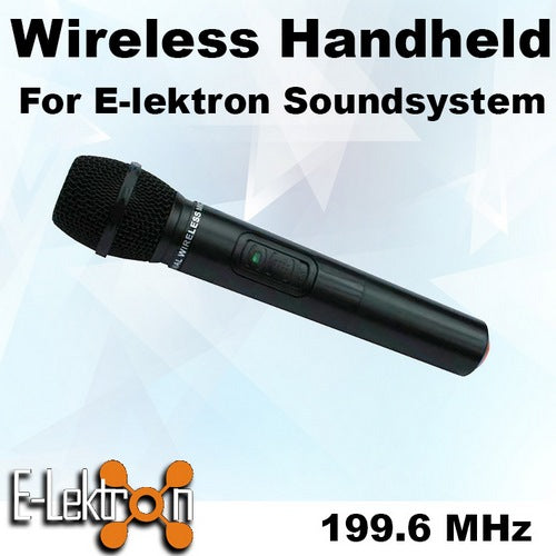 E-Lektron EL-M199.6 VHF Handheld Microphone for PA Portable Sound system