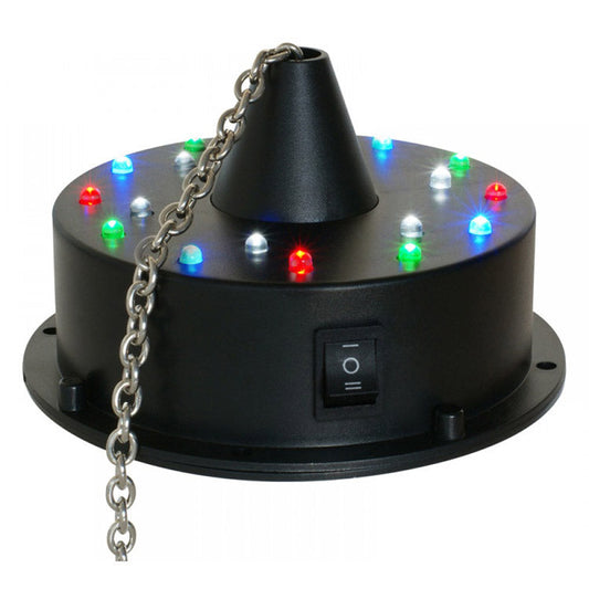 CR-Lite LED Mirror Ball Motor 1 incl. LED Lighting Sound controlled up to 3kg 12 inch mirror ball