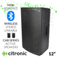 Citronic CAB 12" inch Active Powerful 1200W Speaker with Bluetooth Stereo Link