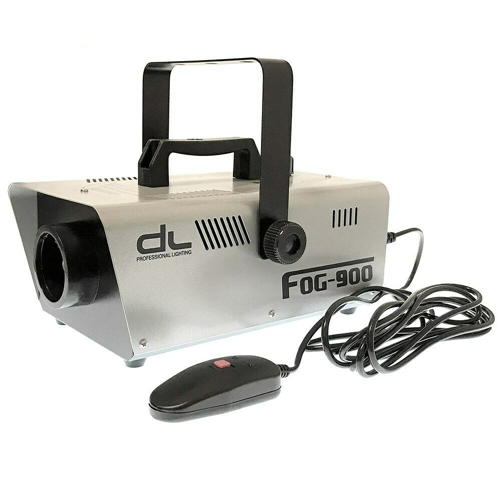 DL 900w Fog Smoke Machine with Wired and Wireless Remote Control w 5L Liquid