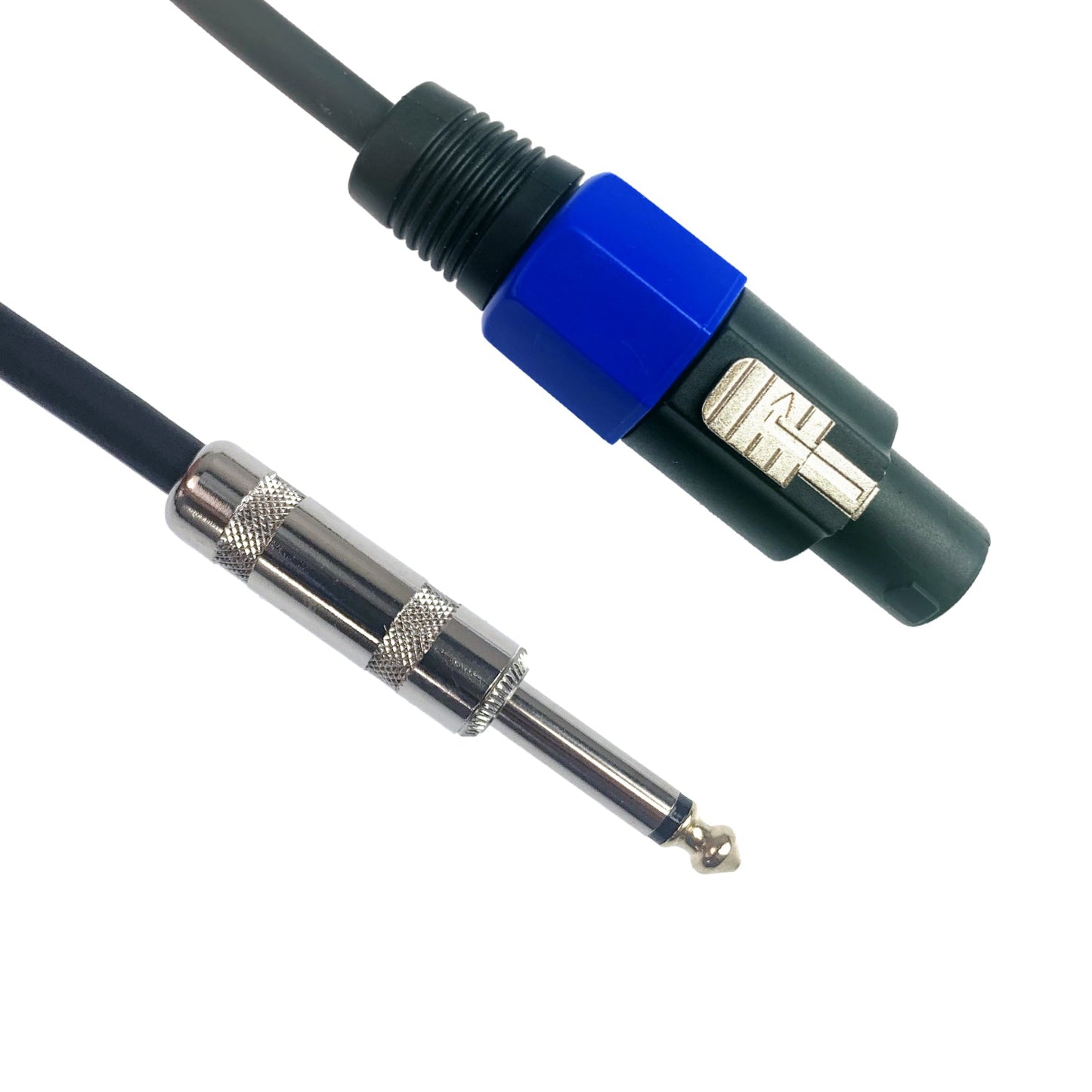ACL Speakon to 6.35mm Jack Male Speaker Cables Professional 12 Gauge AWG Wire Audio Amplifier Connection Cord DJ/PA Speaker Cable Wire 5 Meters