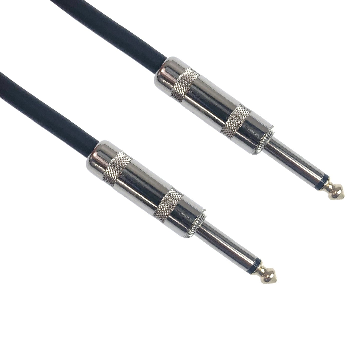 ACL Jack 6.35mm TS 1/4 Inch to 1/4 Inch Jack Audio Guitar Instrument Patch Cable for E-Piano Saxophone Bass Keyboard 6 Meters