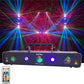 CR Dynamic Light Effect with RGBAW LED matrix, Black Light, Red Greed laser & Strobe