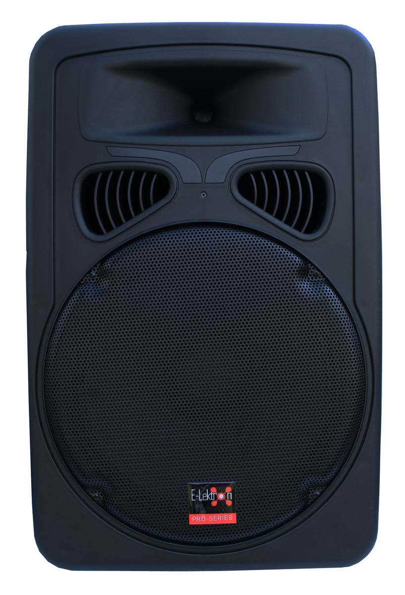 E-lektron 15" inch Powerful 900W Active Speaker Set Loud Digital Sound System PA Bluetooth with Speaker Stand and RCA Cable