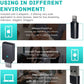 2.4G Wireless Microphone with charging case clip-on plug & play for iPhone iPad Android live stream zoom video recording