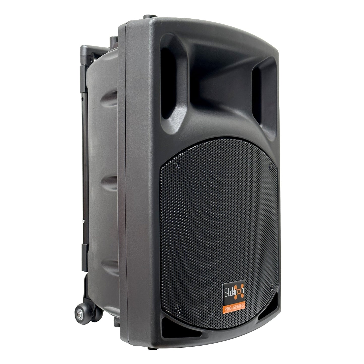 E-Lektron UHF38-MS 1800W 2X15" inch Bluetooth Wireless linkable Loud Portable PA Speakers Sound System Recoding incl.4 UHF Mics and Stands
