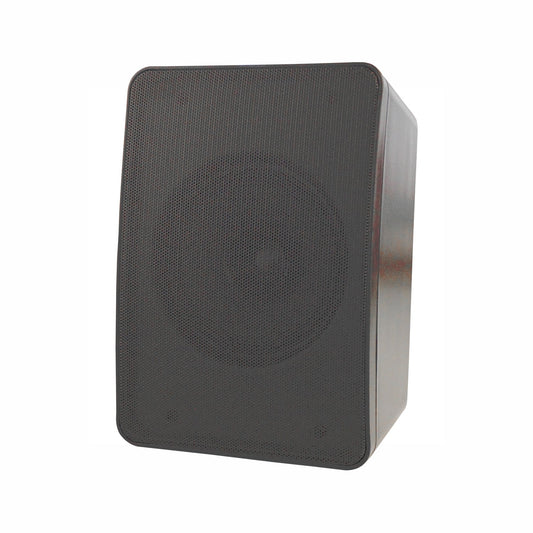 E-Lektron EL952969 M-255 Black Weatherproof 100 Volt Line or 8 Ohm ELA Outdoor Speaker