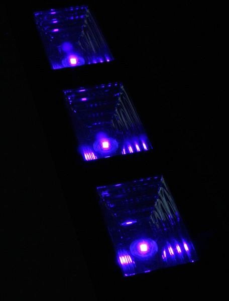CR-Lite Highpower 12 X 3W LED UV Black bar blacklight wash for mobille DJ party Halloween stage lighting