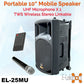 E-Lektron EL25-MUS UHF 10" inch Bluetooth Linkable Portable Compact PA Speaker Sound System Recoding incl.1 Mic for Sports Coach Speech Singing and Stand